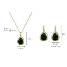 Necklace Earrings Set for Women