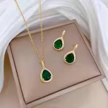 Necklace Earrings Set for Women