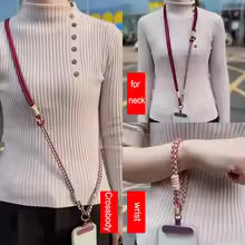 3 in 1 Crossbody Mobile Phone Hanging Rope